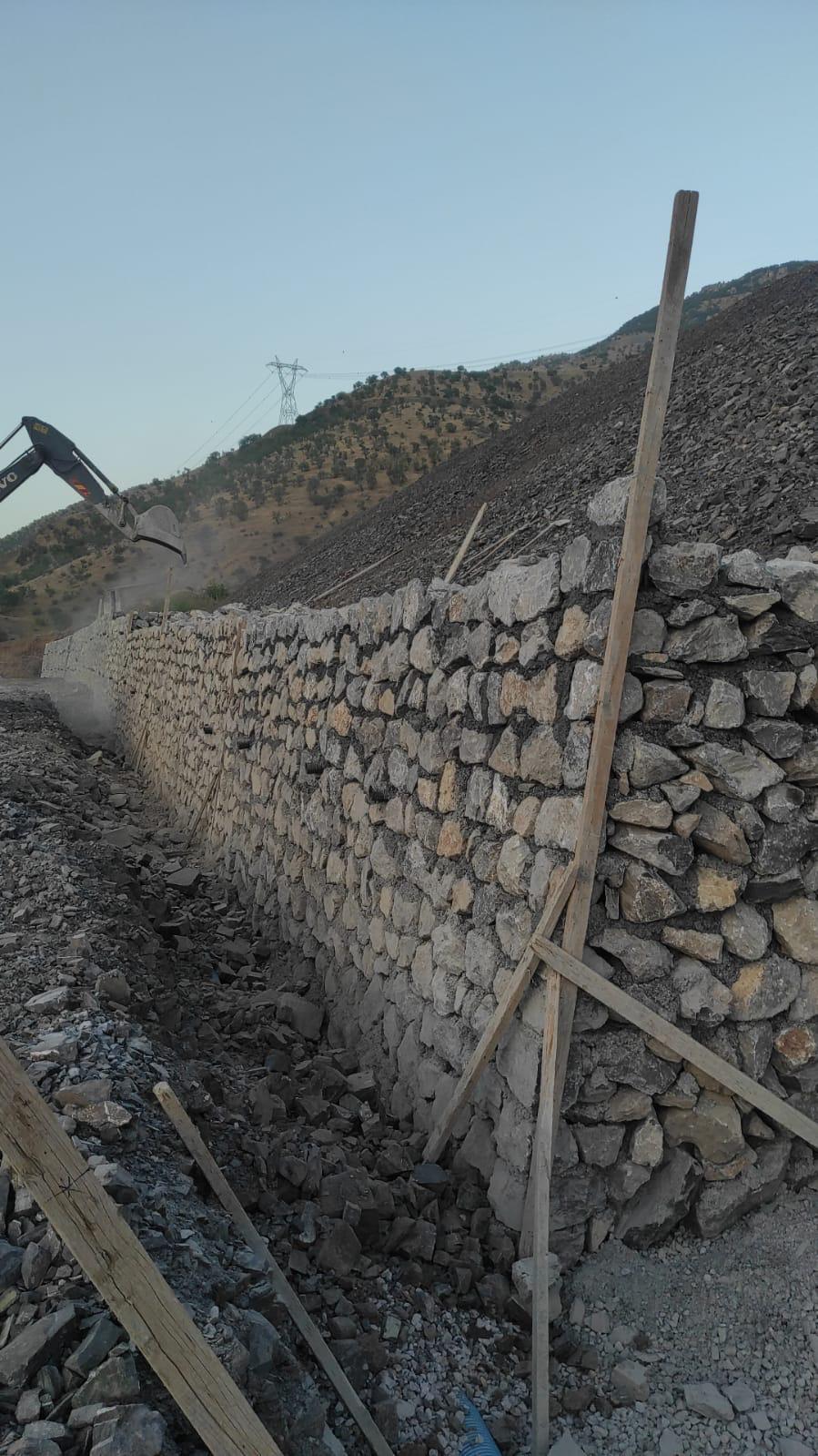 Bitlis Taş Duvar ve İstinat Duvarı Projesi